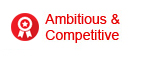 ambitious and competitive perche